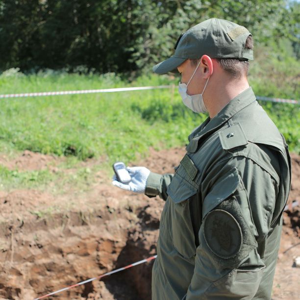 На территории концлагеря под Псковом нашли останки более 50 человек
